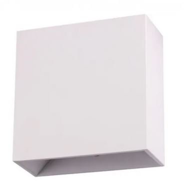 Arandela led 4w br 3000k c/ 2 fachos regulaveis ip65 dron