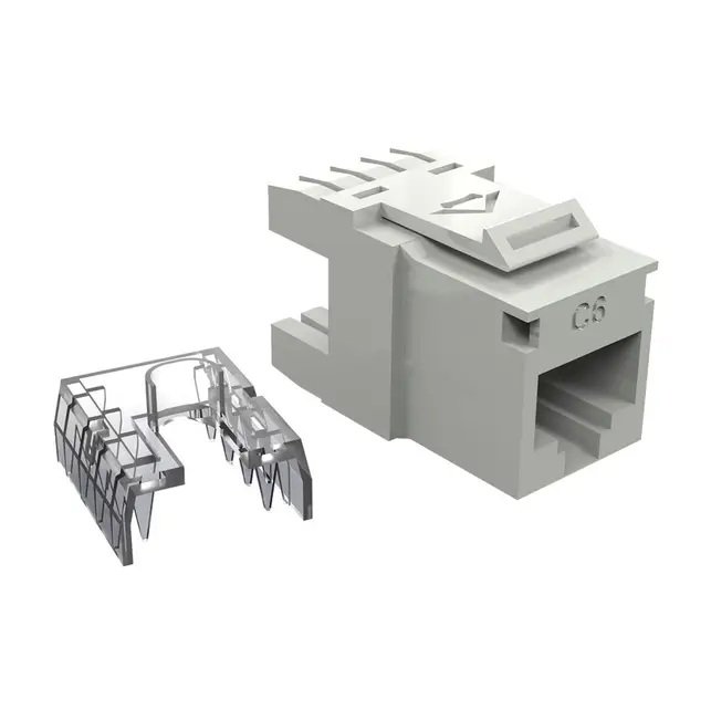 Conector femea br cat.6 90/180 multilan t568a/b