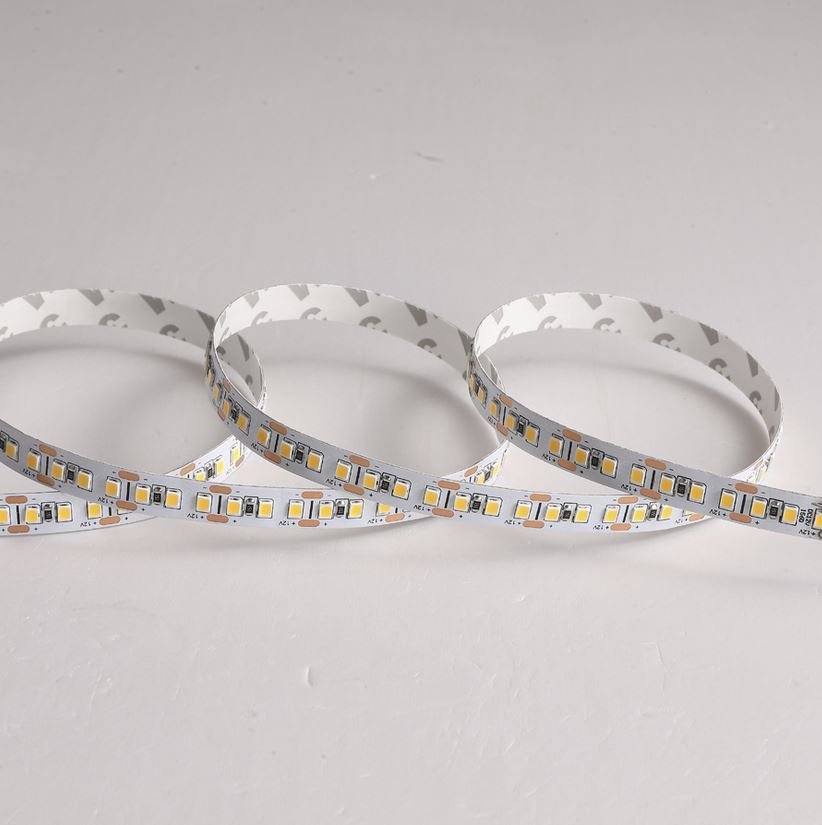 Fita led 2700k 12v ip20 15w/m 1800lm/m 10mm irc90 rolo c/ 5m