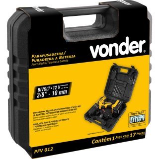 Furadeira biv 12v furad. / paraf. c/ impacto pfv012i