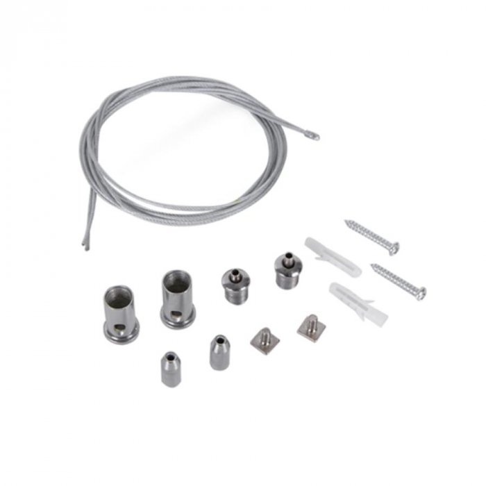 Kit pendente p/ perfil c/ 3m cabo (kit c/ 2 cabos)