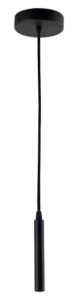 Luminaria pendente alum. 3w 3000k pt biv 20mm spear
