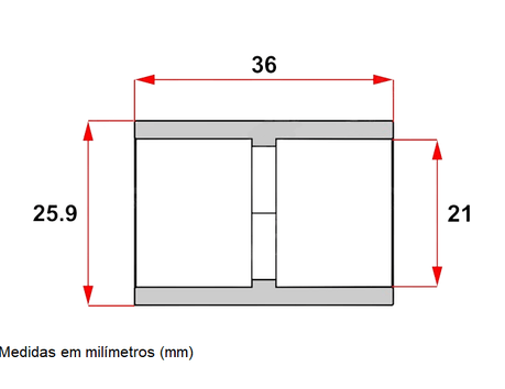 Luva pvc 1/2" pt s/rosca - Image 2