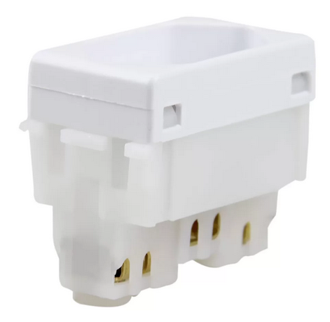Modulo tomada 2p+t 10a br nbr14136 lux2 / liz - Image 2