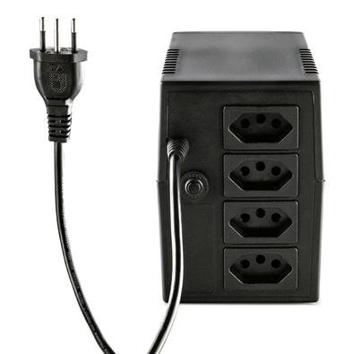 No break interativo monovolt 600va-120v xnb c/ 04 tomadas 2p+t 10a - Image 2
