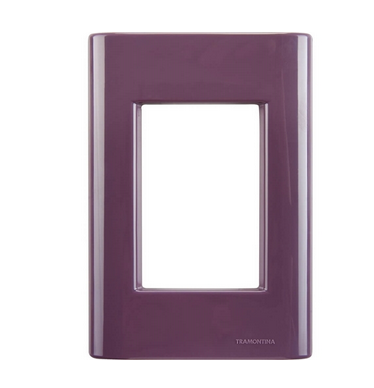 Placa 4x2 3 post. purpura giz
