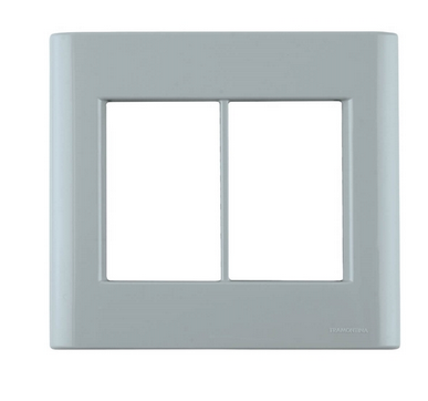 Placa 4x4 6 post. verde ardosia giz