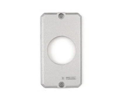 Tampa cond. al. 3/4" 1 post. red. s/pintura