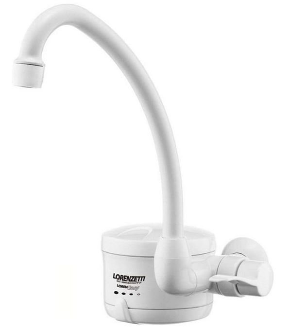 Torneira eletrica 220v 5500w loren easy br parede